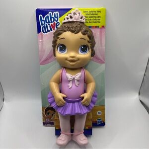 Hasbro Baby Alive Ballerina Doll - Purple and Pink